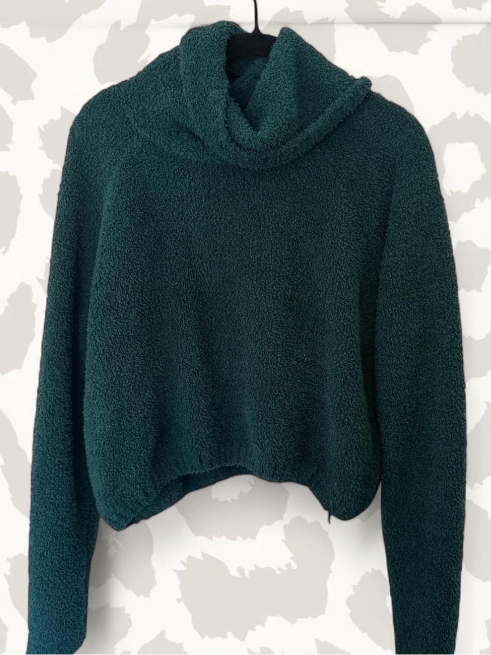 Hollister Dark Teal Turtleneck Sweater